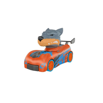 Knuckle Heads Wolf Vs Cat - Set de 2 Carritos Chocones