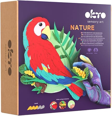 Kit de Arte 3D - Guacamayo