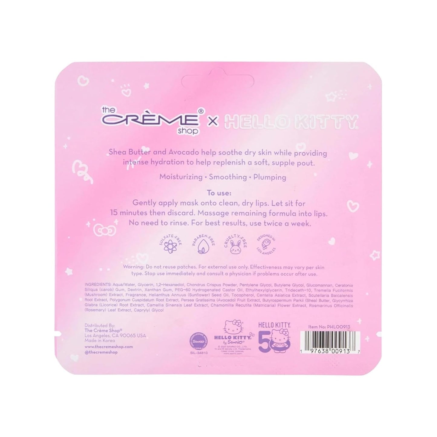 Plumping Hydrogel Lip Patch - Mascarilla Labios Set de 3