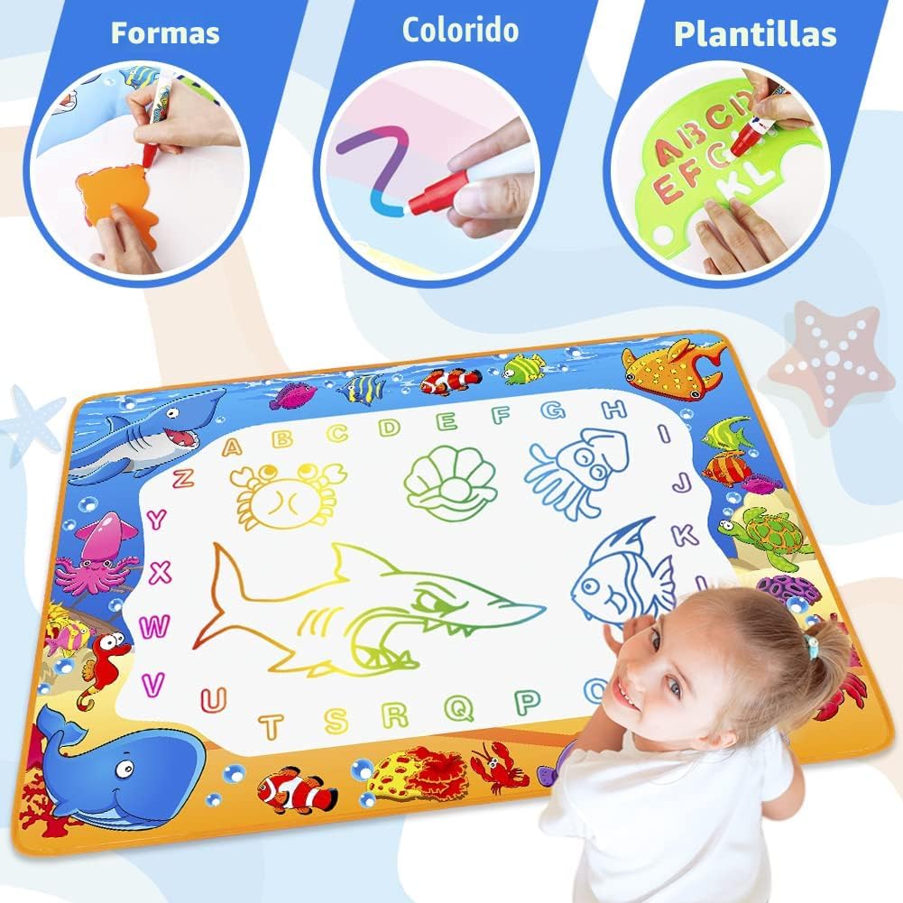 Water Doodle Mat - Oceano
