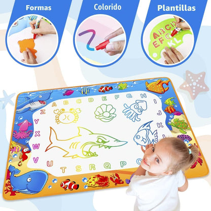 Water Doodle Mat - Oceano