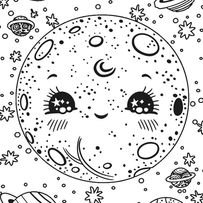 Space Race XXL Coloring Book - Libro de Pintar XXL Espacio