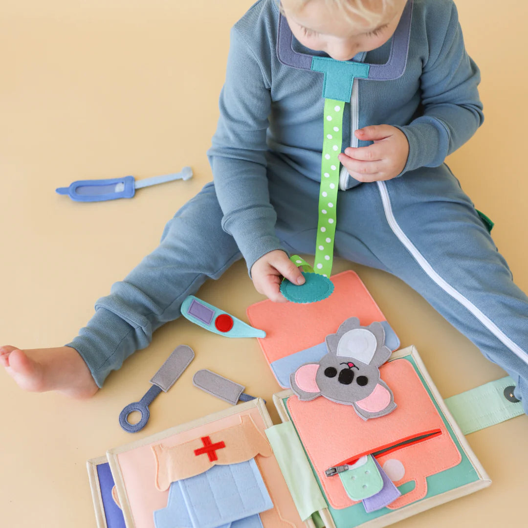 Libro Interactivo de Tela - Medic / Doctor