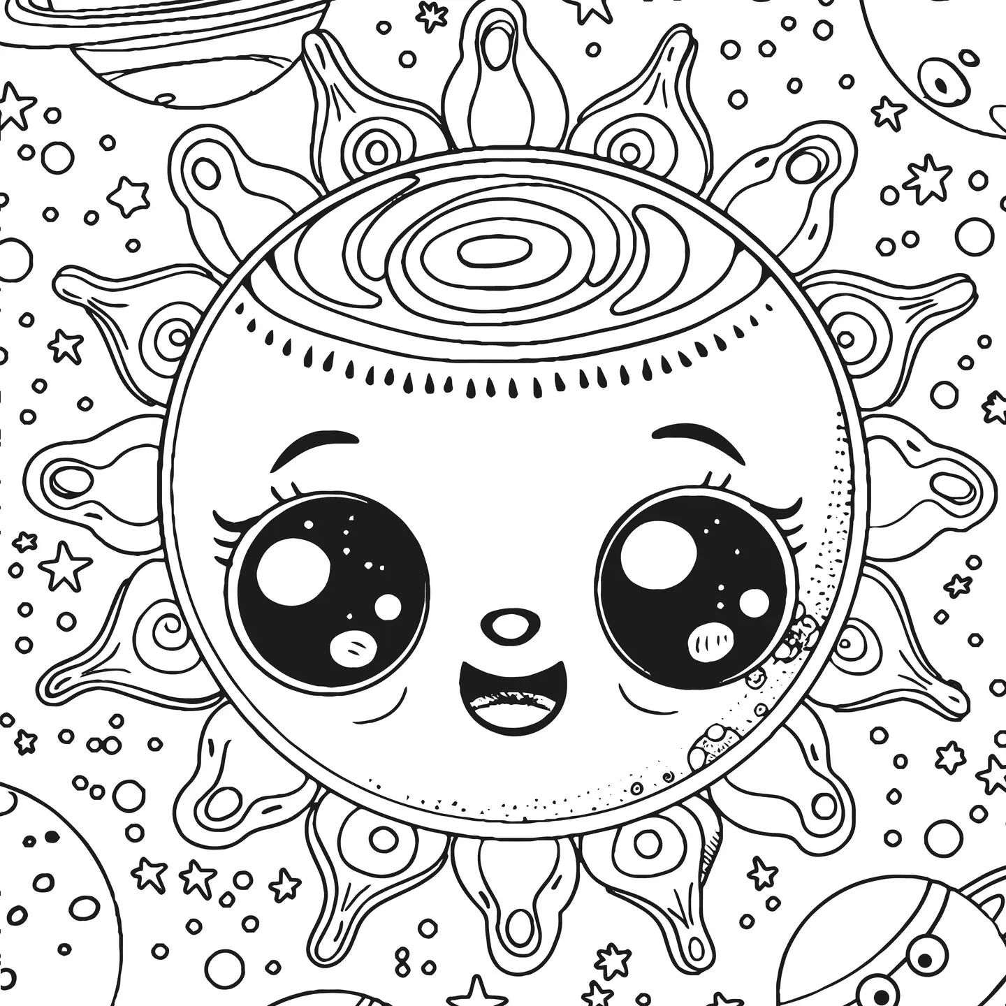 Space Race XXL Coloring Book - Libro de Pintar XXL Espacio