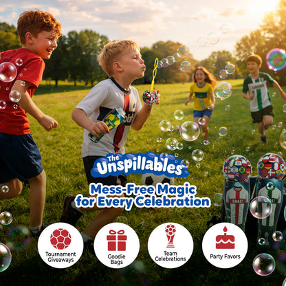 The Unspillables Soccer Bubbles - Burbujas de Soccer que no se Riegan - Disp. Aprox. 11 de Mayo 2026