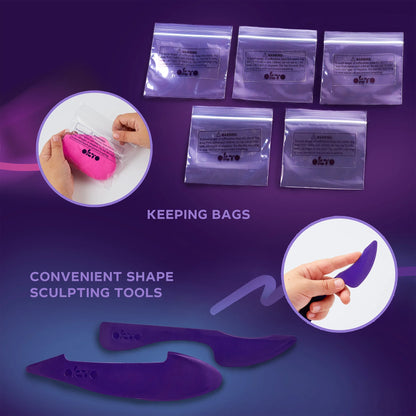 Air Clay Set for Creativity - 36 Colors