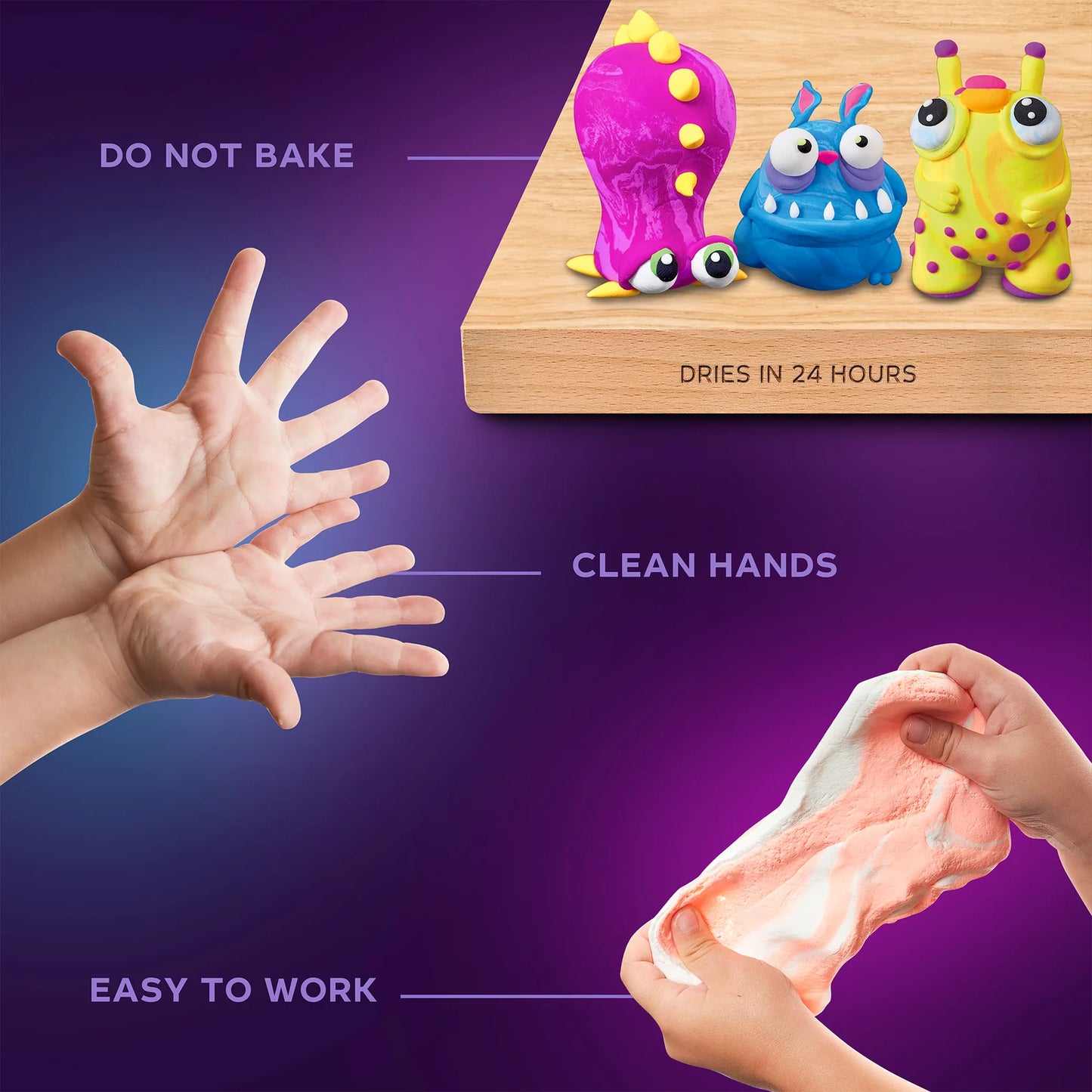 Air Clay Set for Creativity - 36 Colors