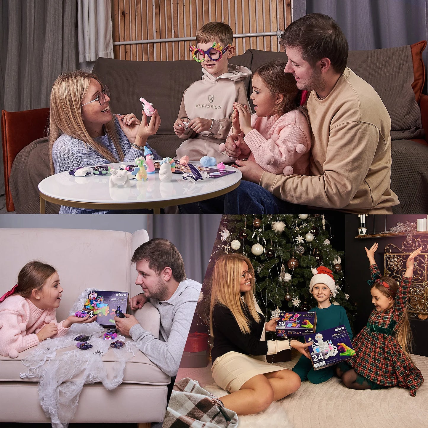 Air Clay Set for Creativity - 36 Colors