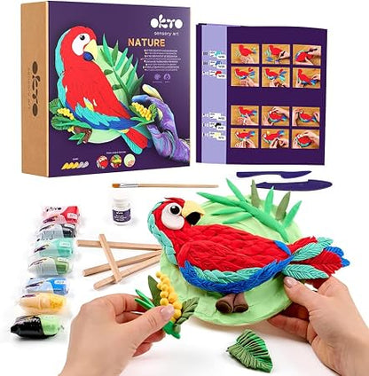 Kit de Arte 3D - Guacamayo
