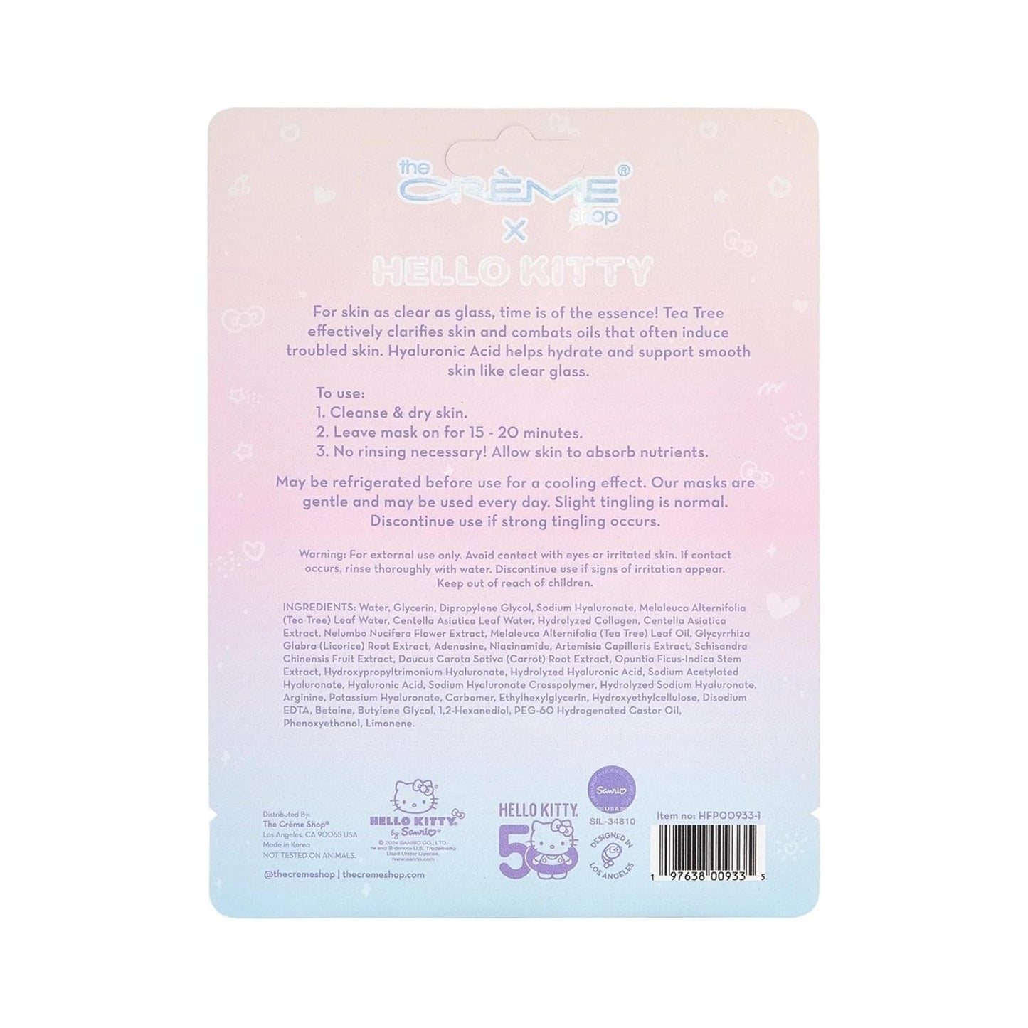 Patches Hello Kitty Abajo de los Ojos Sets de 3