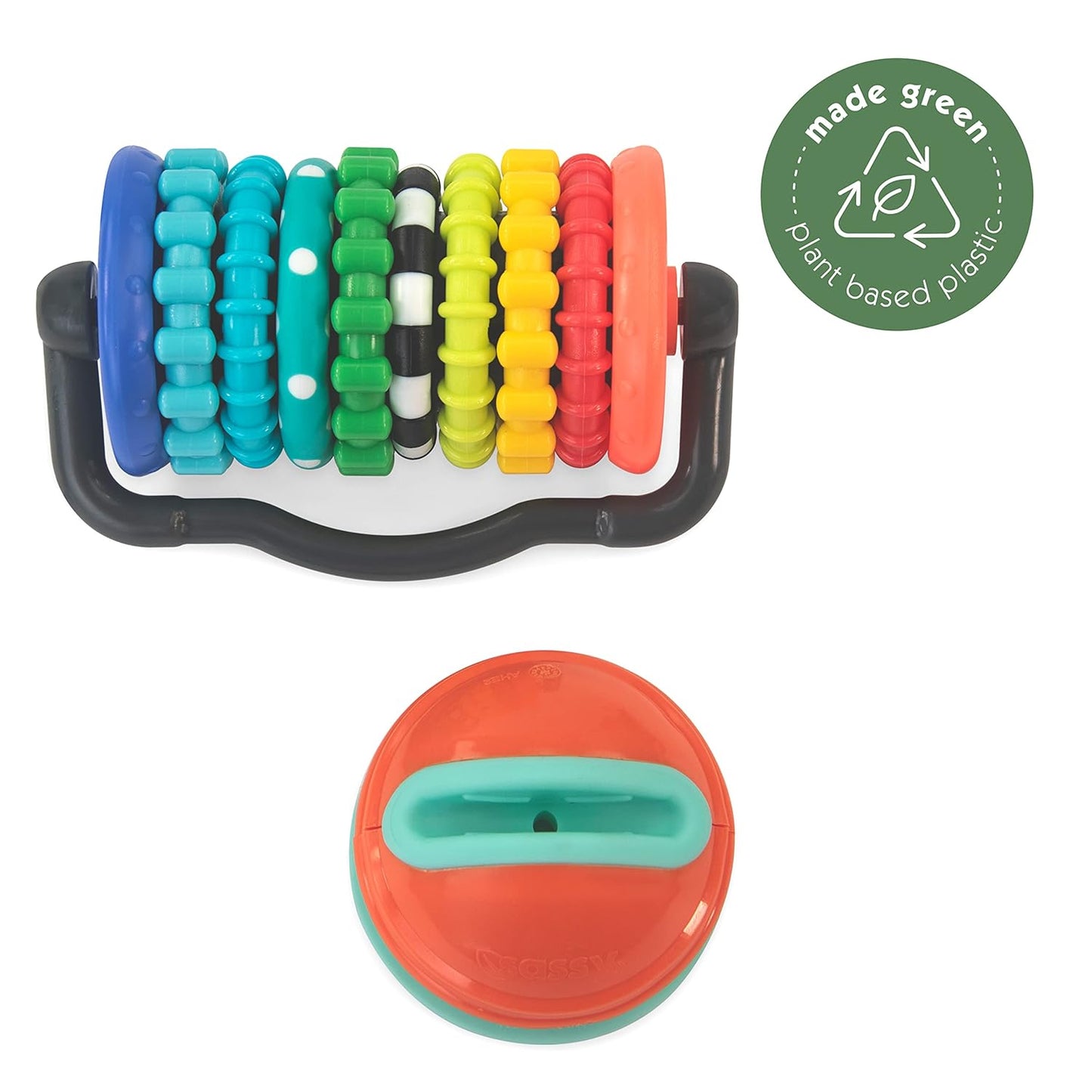 Eco Spinning Rings Tray Toy - Anillos ecológicos alrededor de la bandeja de juguete