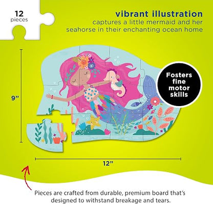 Mini Puzzle Mermaid Dreams - 12 Piezas
