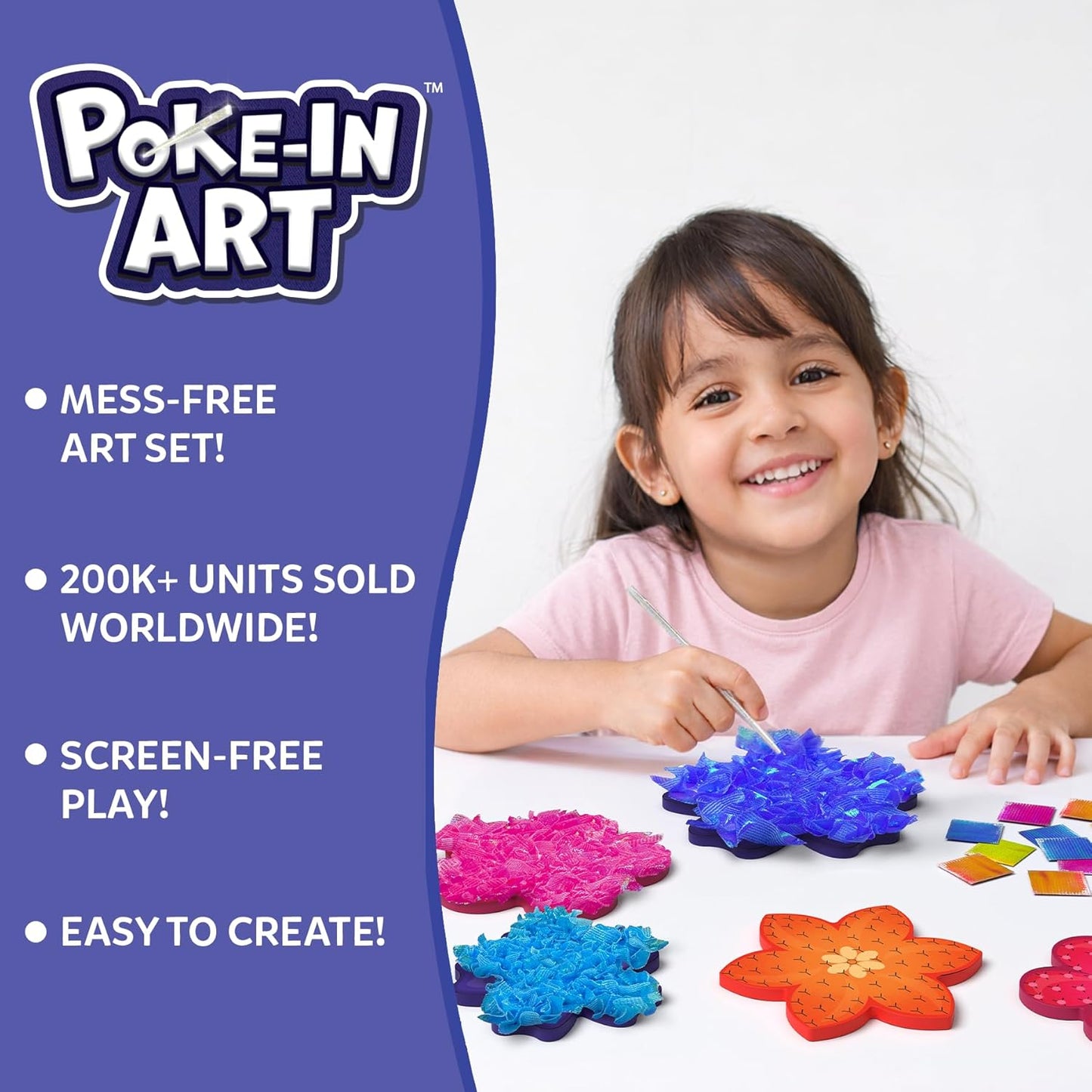 Poke In Art - Flower Bouquet - Haz tu Bouquet de Flores
