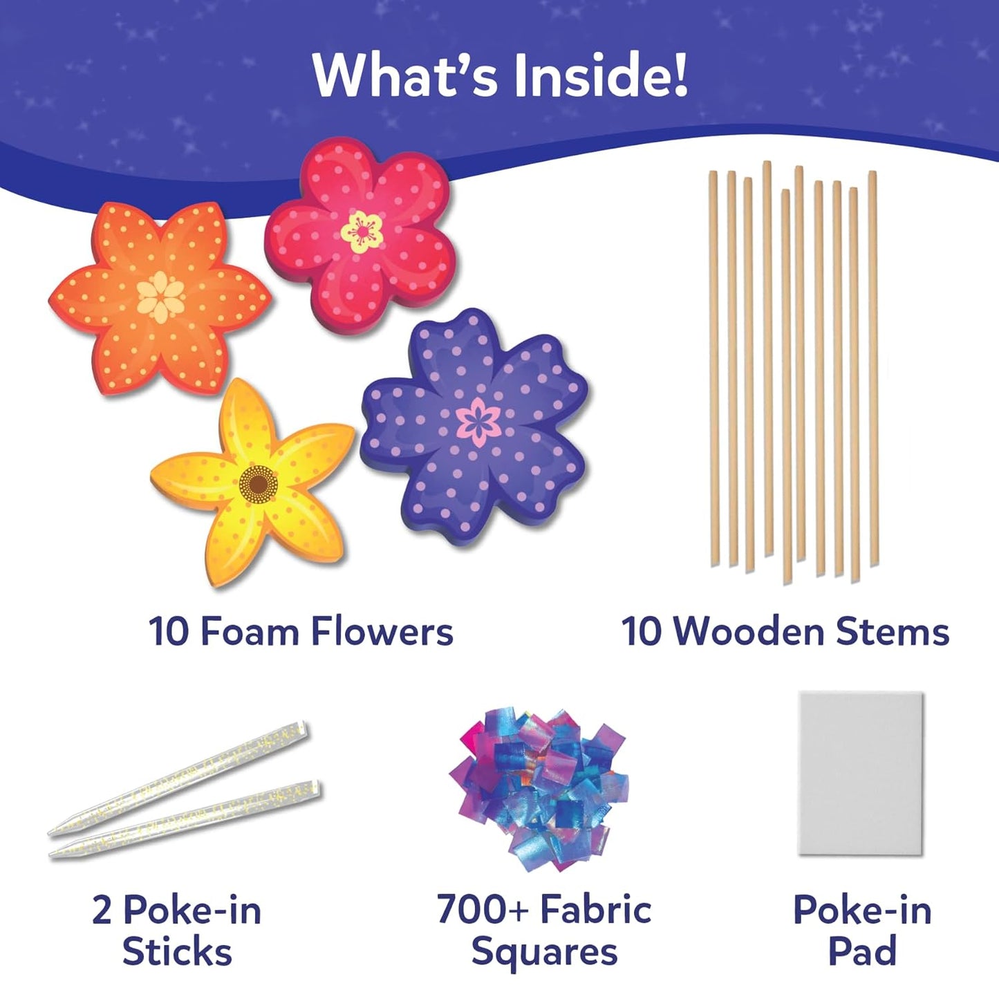 Poke In Art - Flower Bouquet - Haz tu Bouquet de Flores