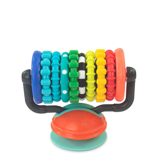 Eco Spinning Rings Tray Toy - Anillos ecológicos alrededor de la bandeja de juguete