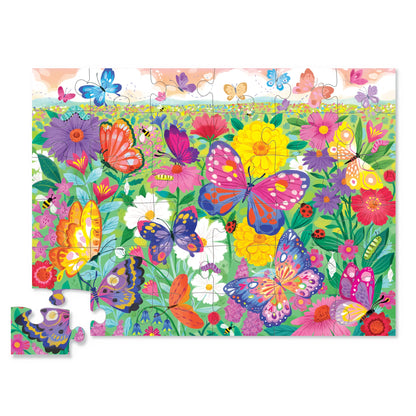 36-Pc Floor Puzzle - Butterfly Garden