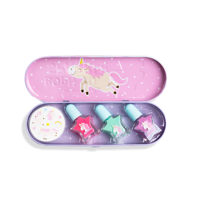 Martinelia Little Unicorn Nail Polish & Stickers - Set de Pinta uñas Unicornios