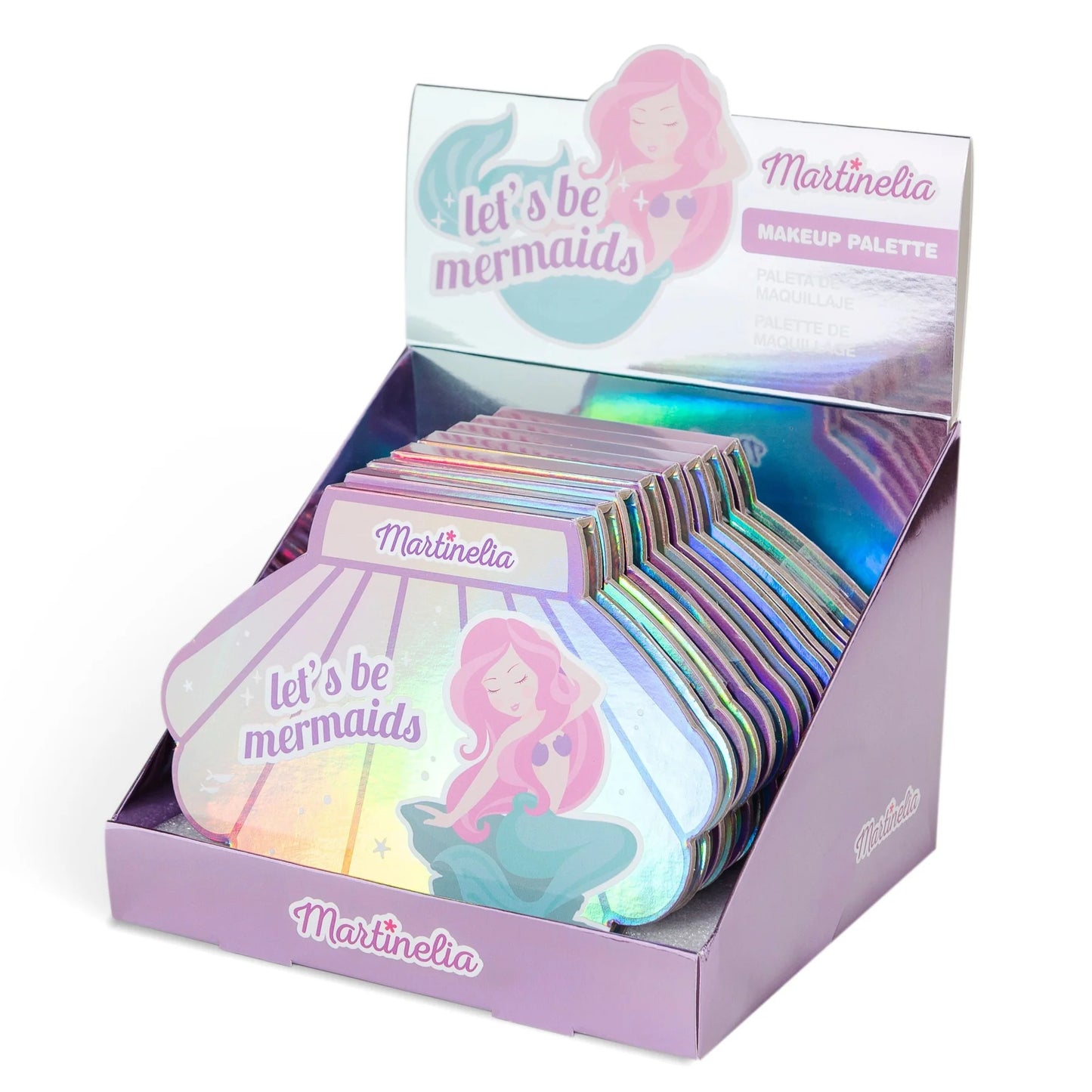 Martinelia Let's Be Mermaids Shell Palette - Set de Sombras de Sirenas