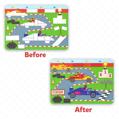 Tangram Twist de Transportes y Vehiculos