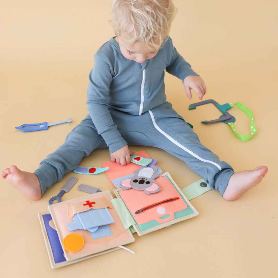 Libro Interactivo de Tela - Medic / Doctor