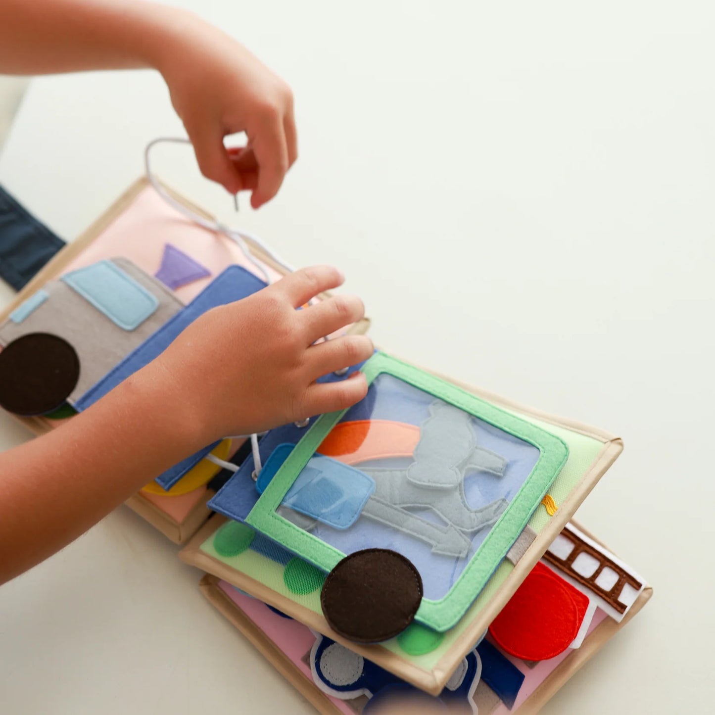 Libro Interactivo de Tela - Mechanic / Mecanico