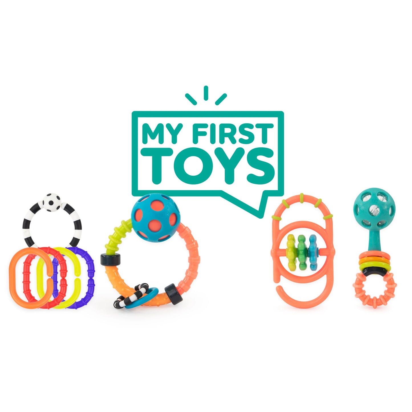 My First Toys Gift Box - Set de Juguetes Sensoriales 4m+