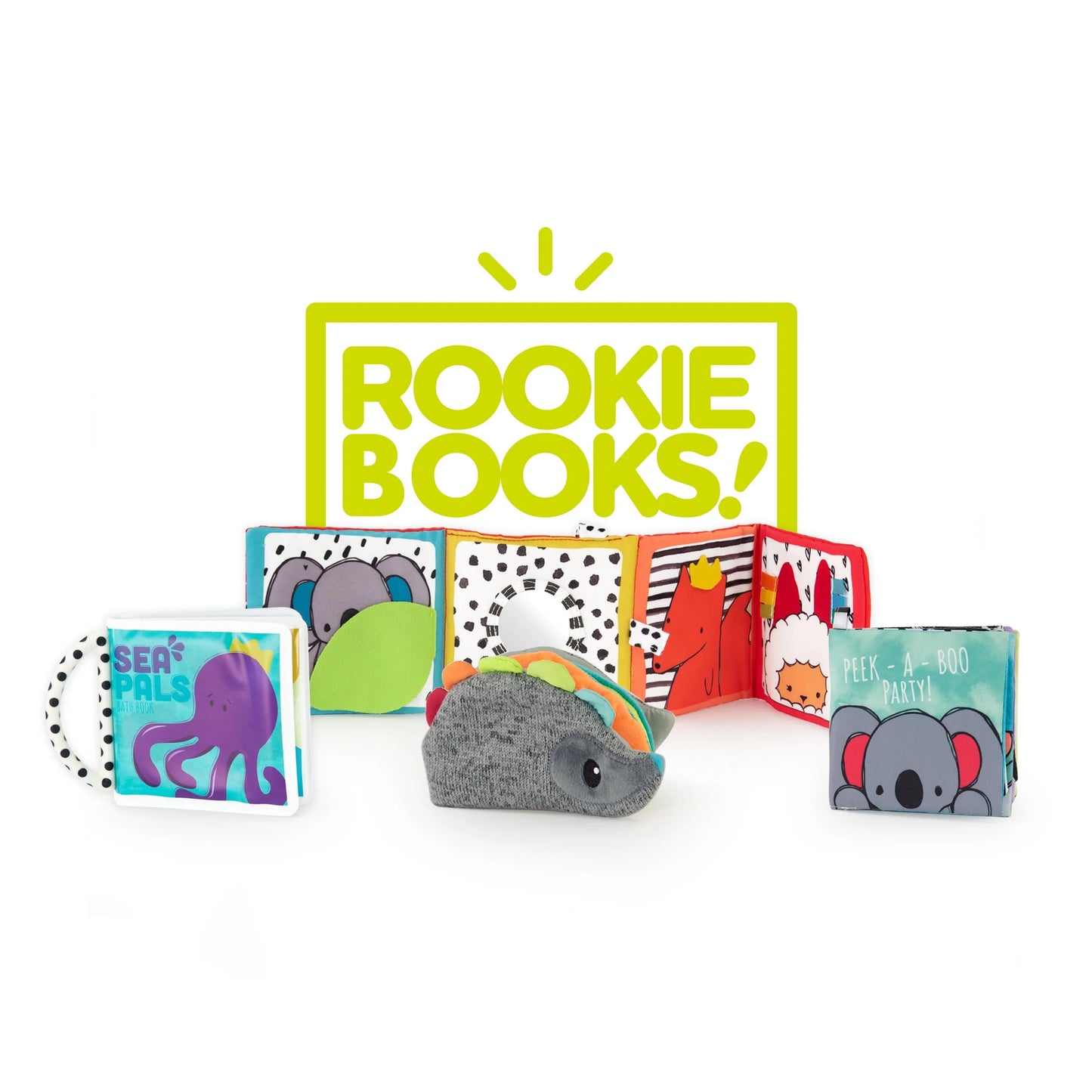 Rookie Books Baby Box - Set de 4 Libros para Bebes - 0m+