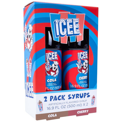 Paquete de 2 Sabores de ICEE - Cola y Cherry