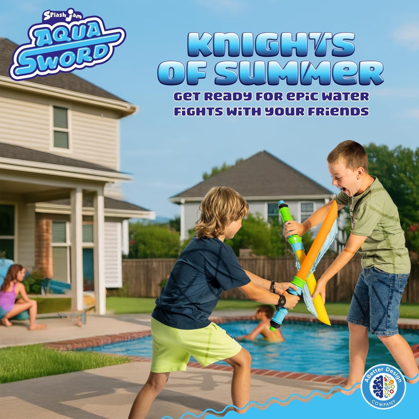 Splash Jam Aqua Sword - Pistolas de Agua