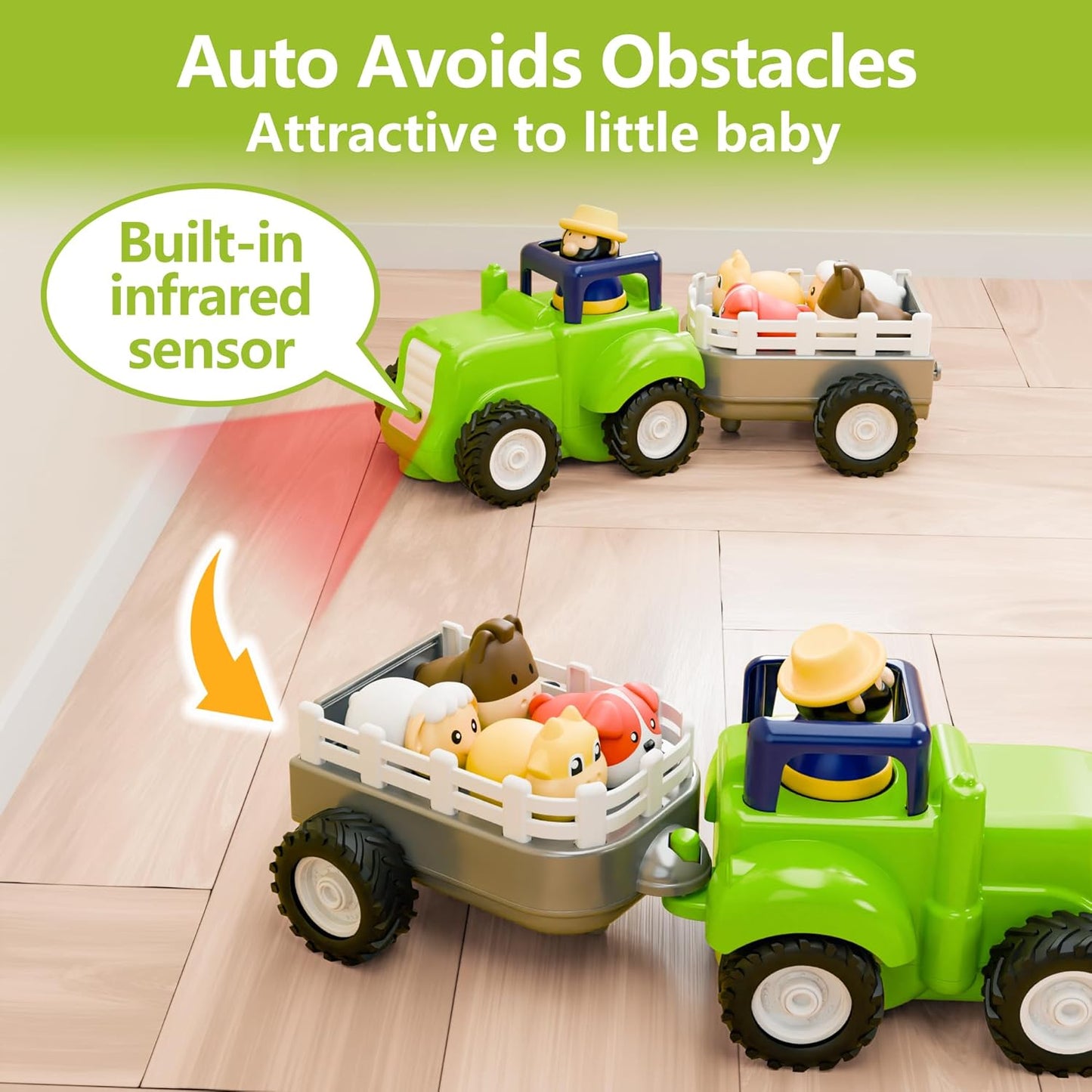 Tractos de Control Remoto de la Granja