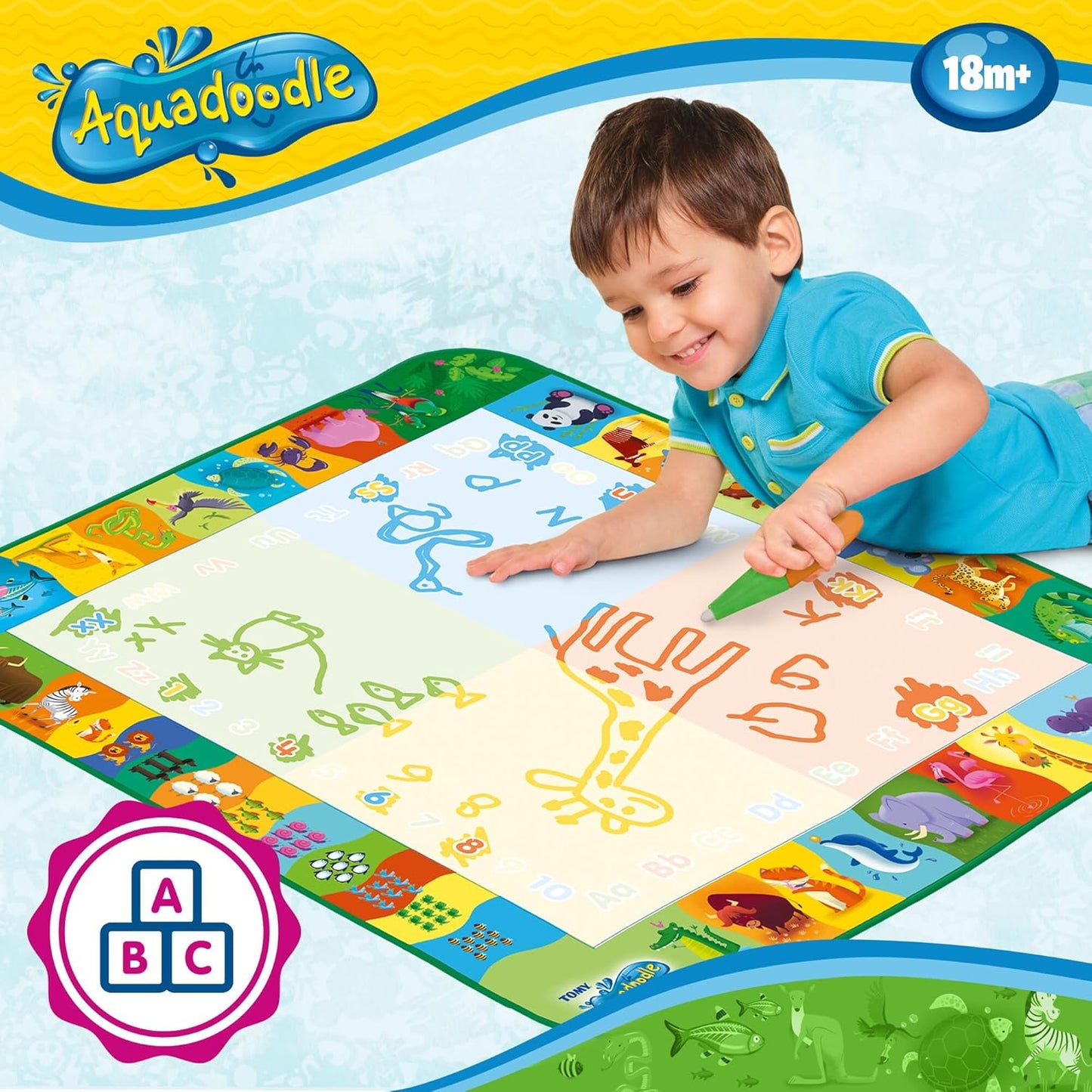 Water Doodle Mat - Safari