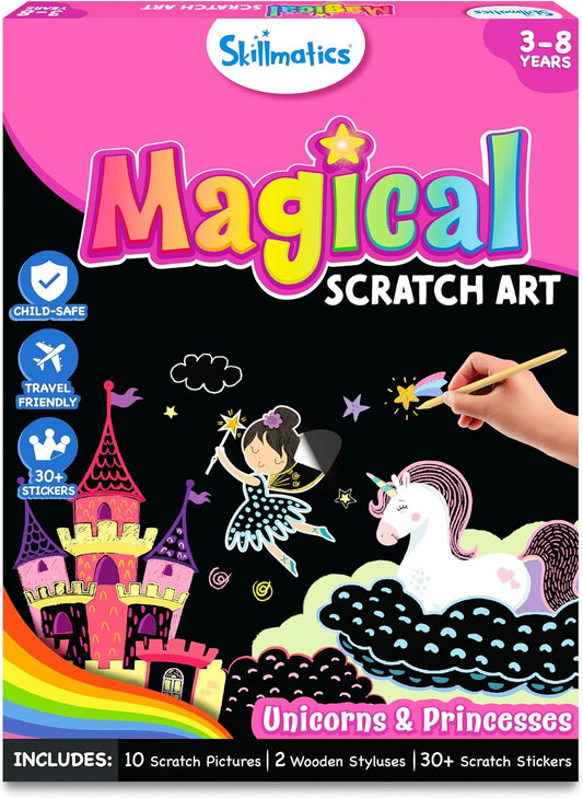 Magical Scratch Art - Unicorns & Princesses