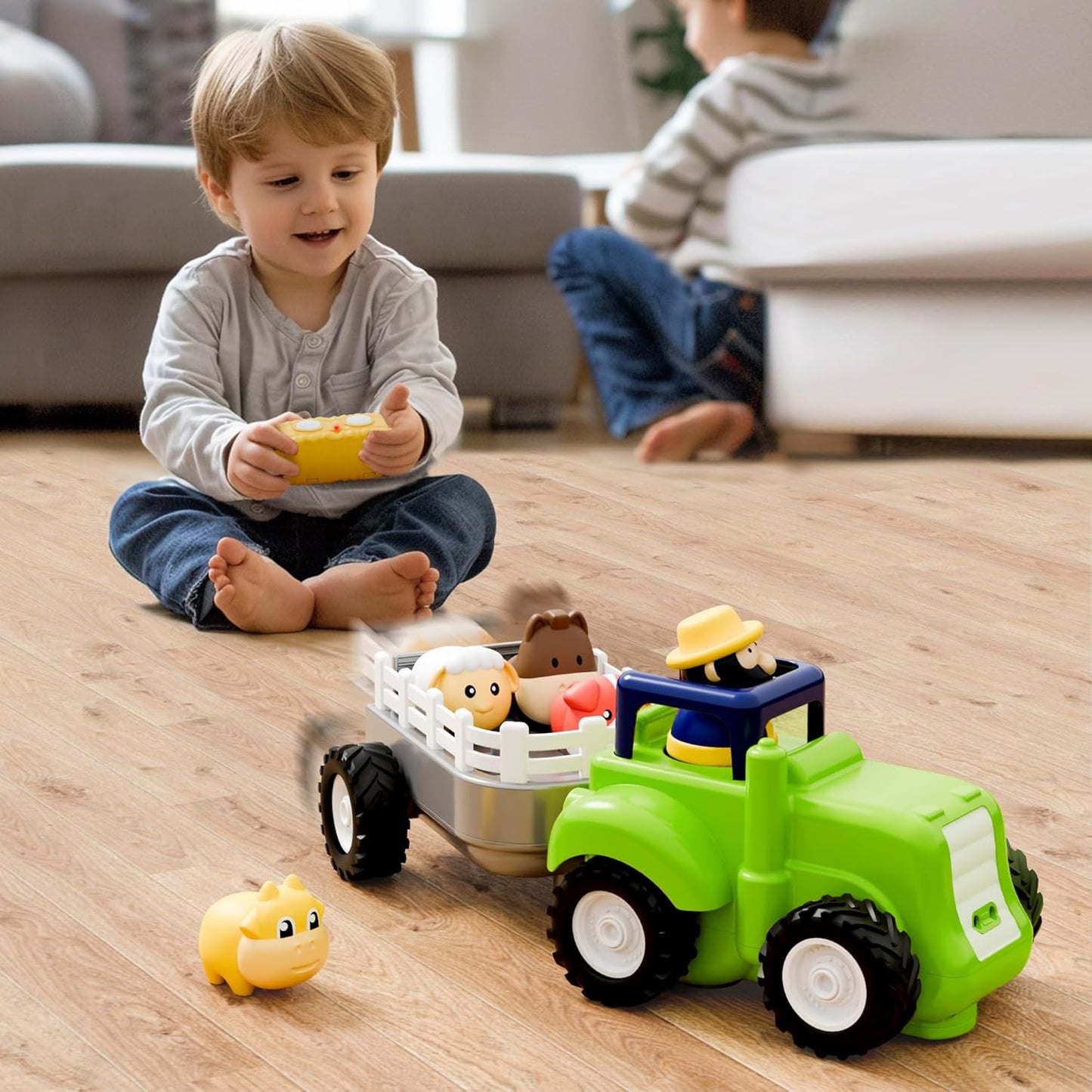 Tractos de Control Remoto de la Granja