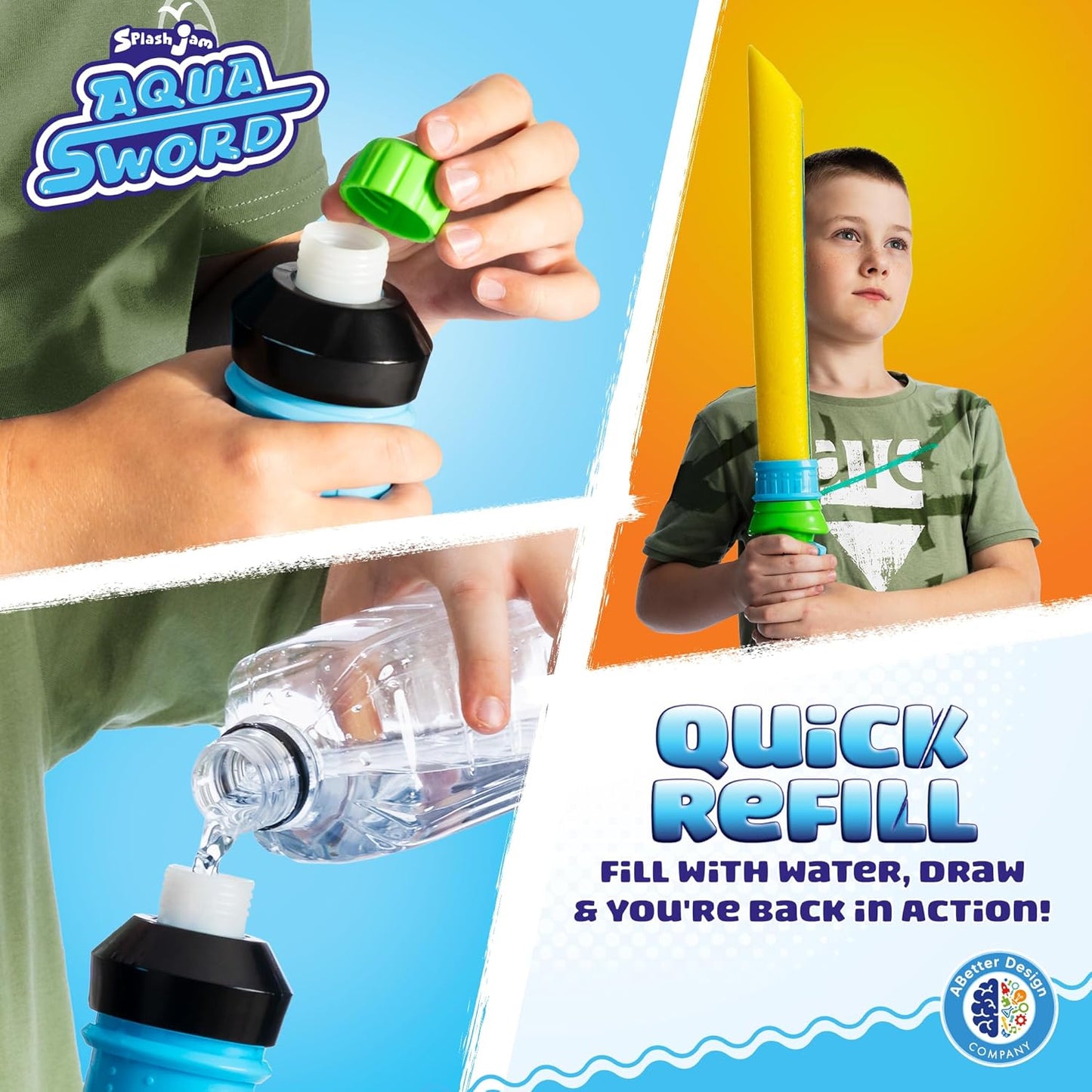 Splash Jam Aqua Sword - Pistolas de Agua