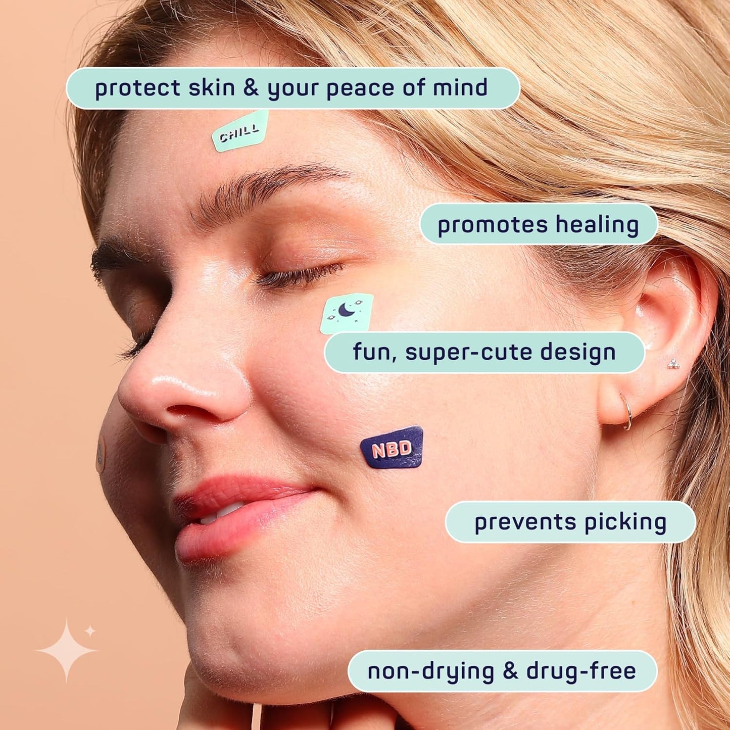 Pimple Patches Palabras Cool