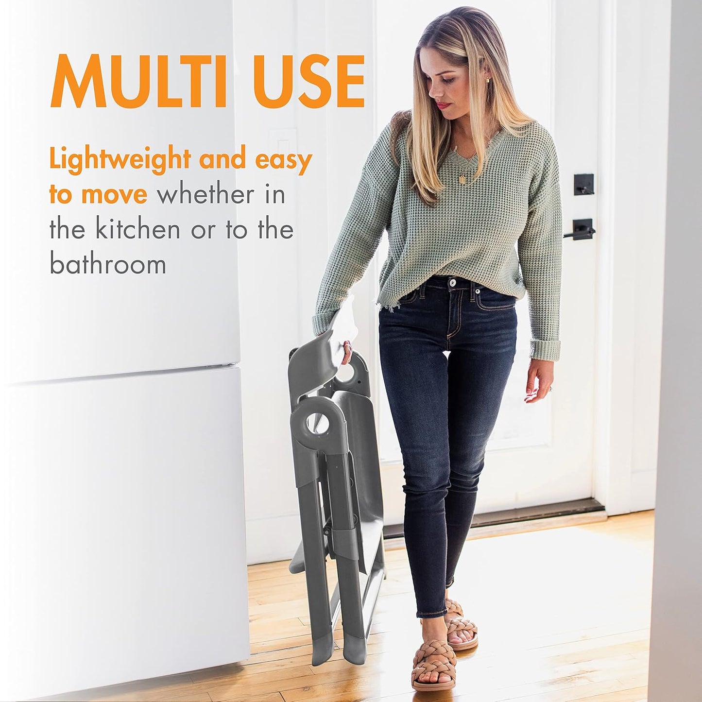 Pivot Toddler Tower Gray - Torre de Aprendizaje y silla de comer