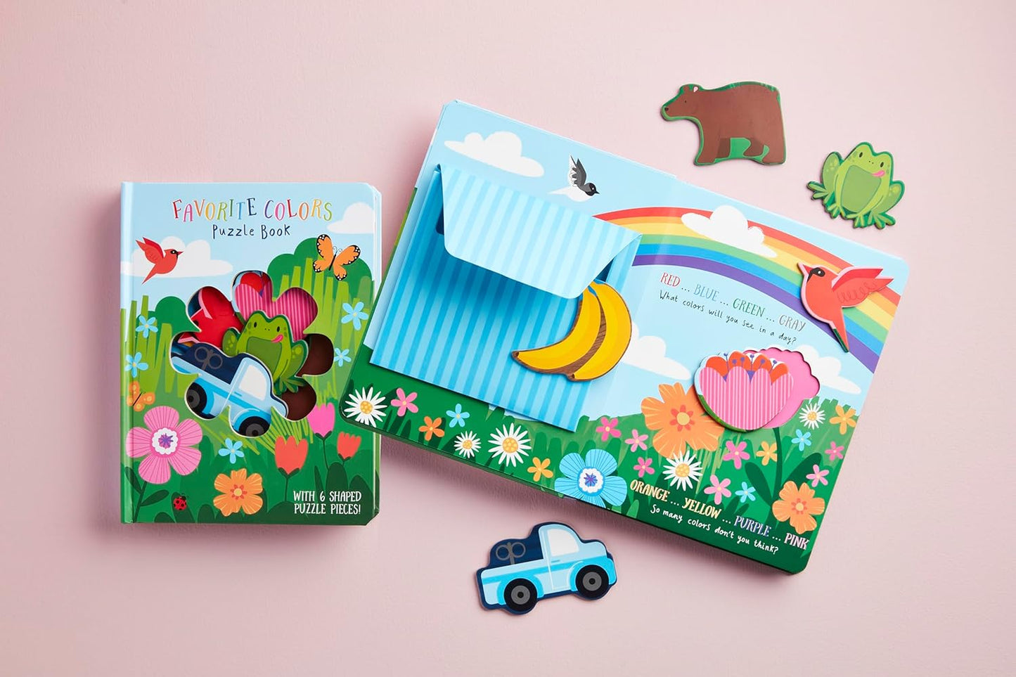 Colors Puzzle Books / Libro de Rompecabeza de Colores