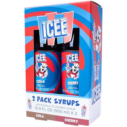 Paquete de 2 Sabores de ICEE - Cola y Cherry