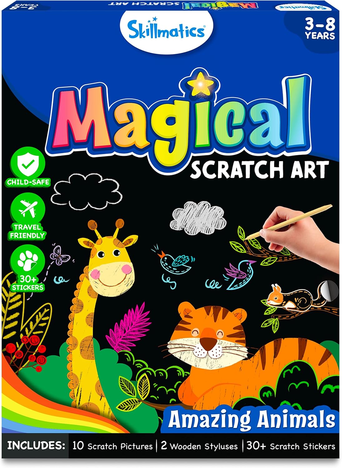 Magical Scratch Art - Amazing Animals