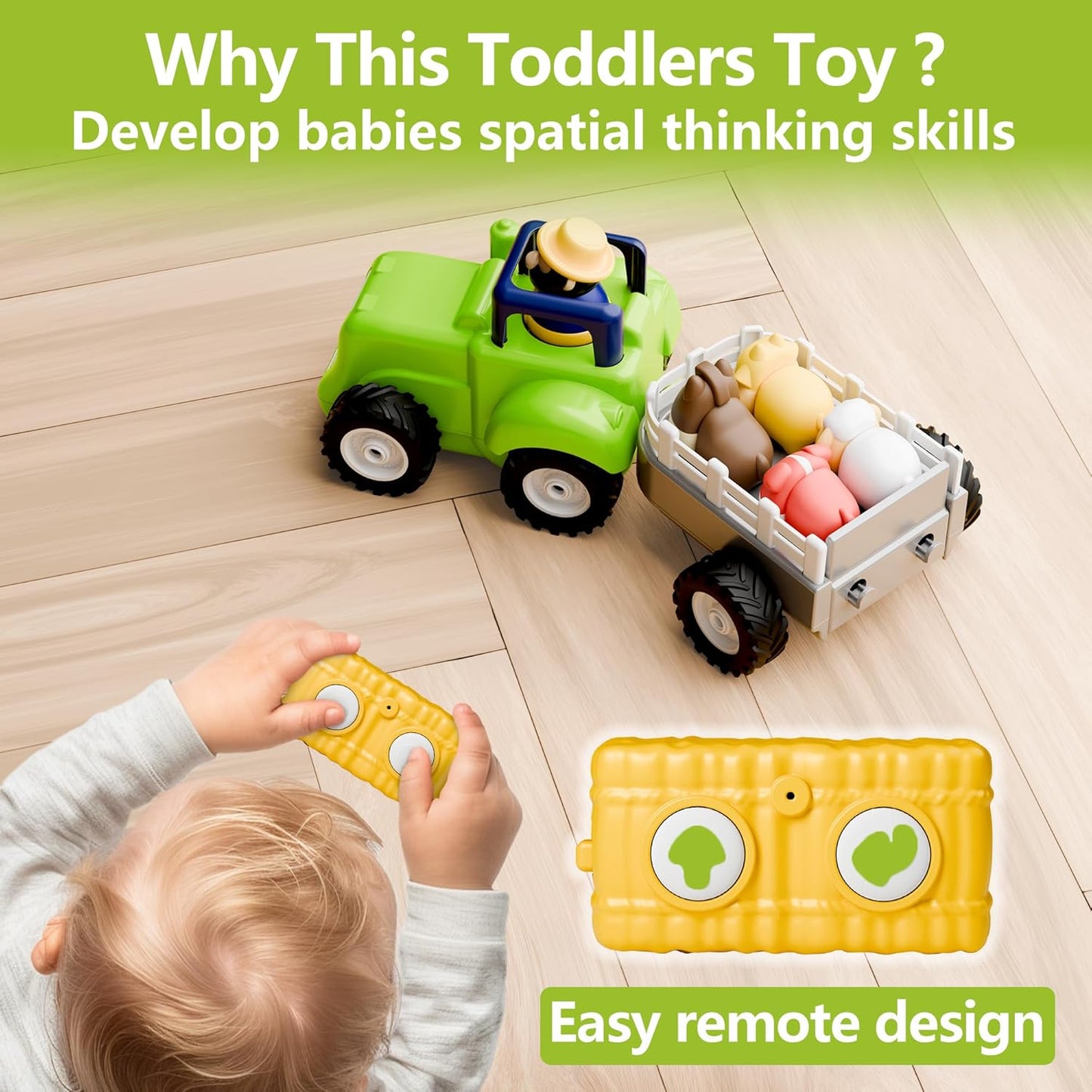 Tractos de Control Remoto de la Granja