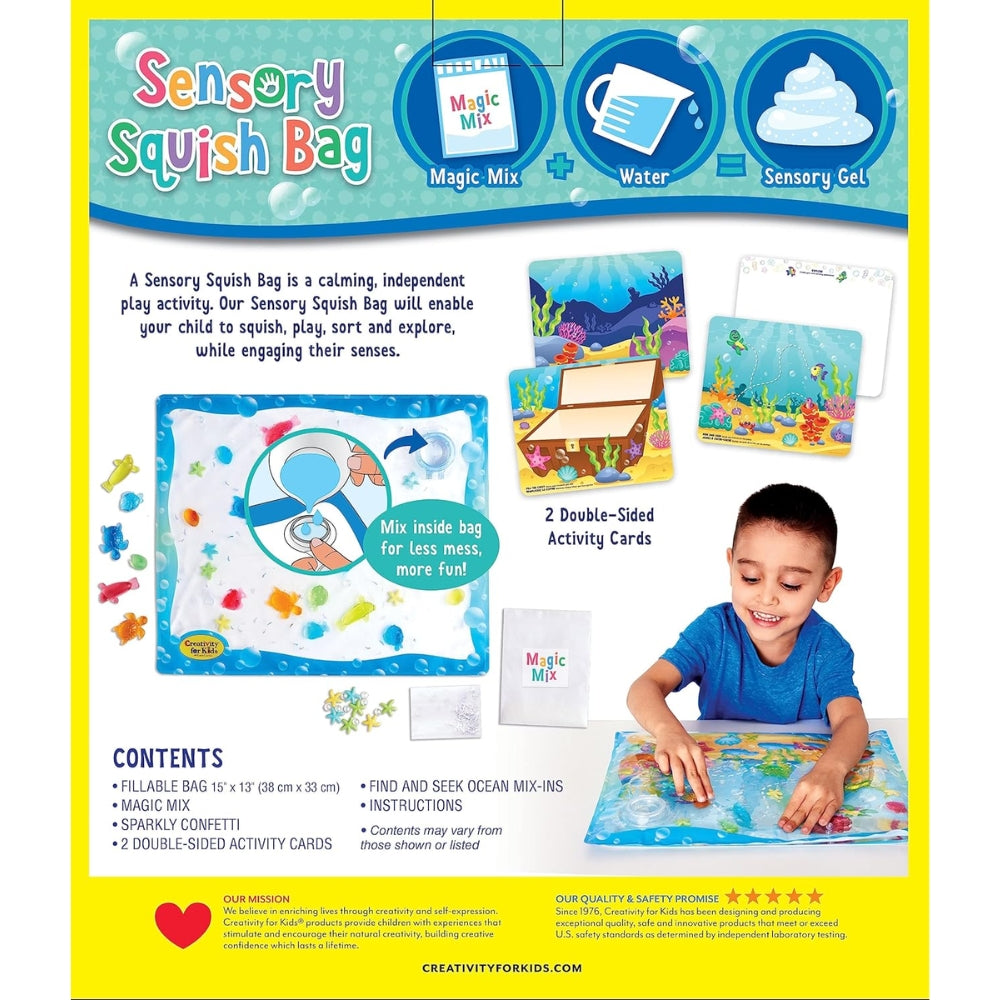 Sensory Squish Bag - Ocean Adventure