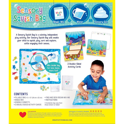 Sensory Squish Bag - Ocean Adventure