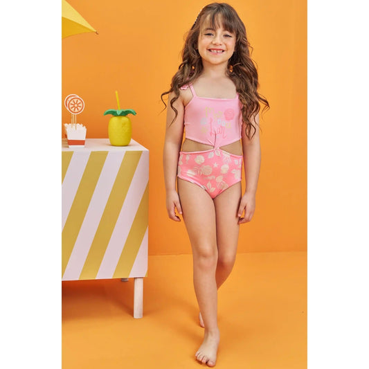 Vestido de Baño 1 Pieza Reversible con Protección UV 50+