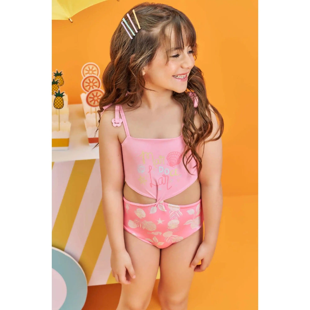 Vestido de Baño 1 Pieza Reversible con Protección UV 50+