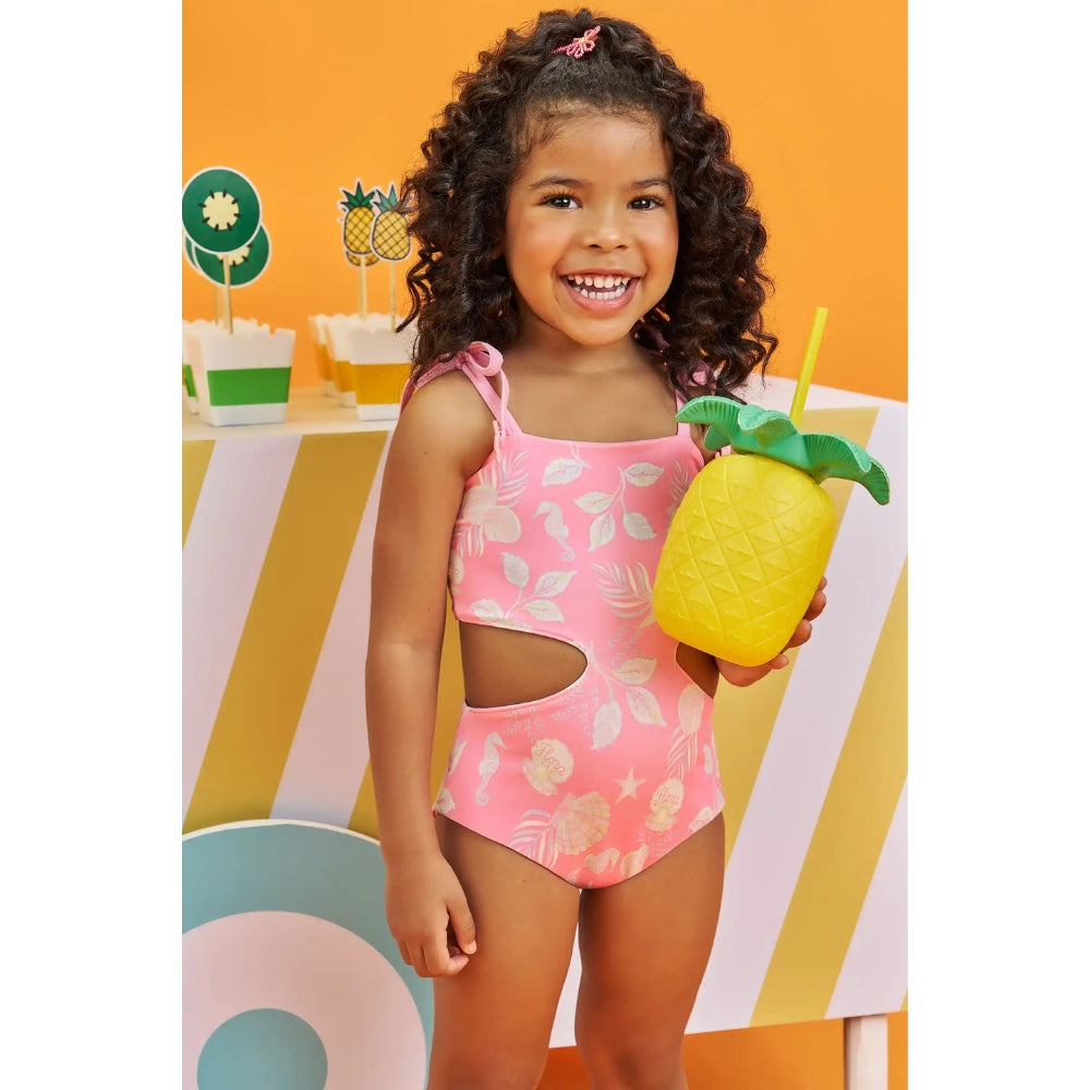 Vestido de Baño 1 Pieza Reversible con Protección UV 50+