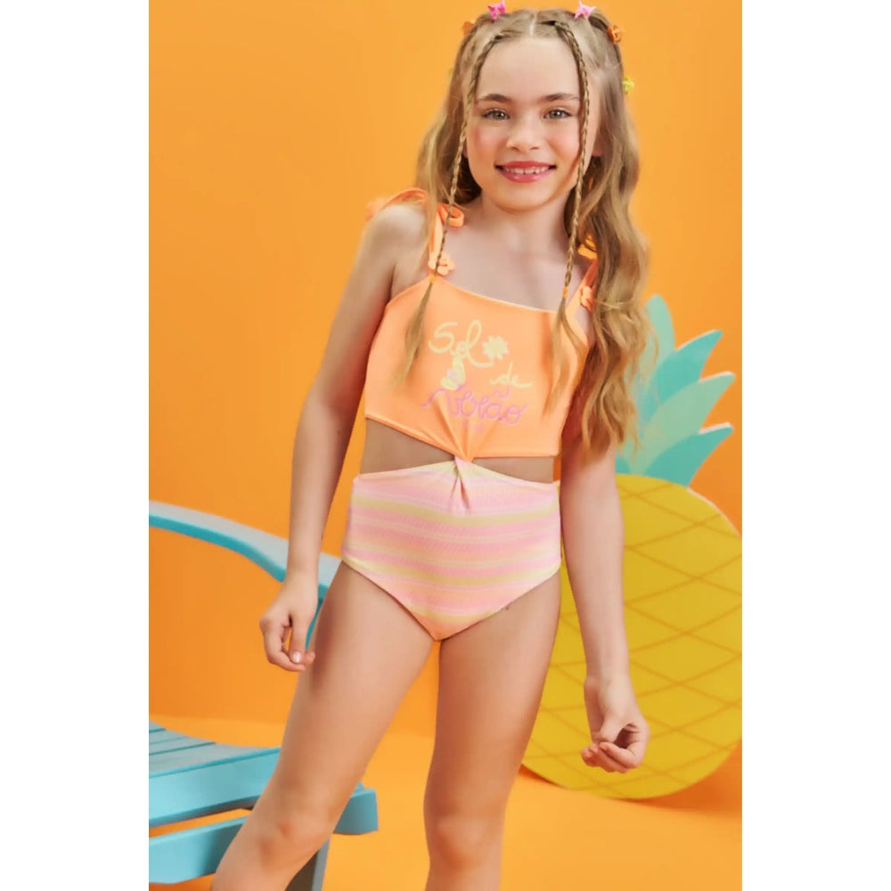 Vestido de Baño 1 Pieza Reversible con Protección UV 50+