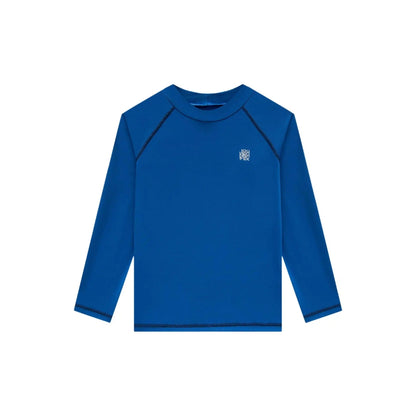 Rashguard Manga Larga Azul y Vestido de Baño Oceano