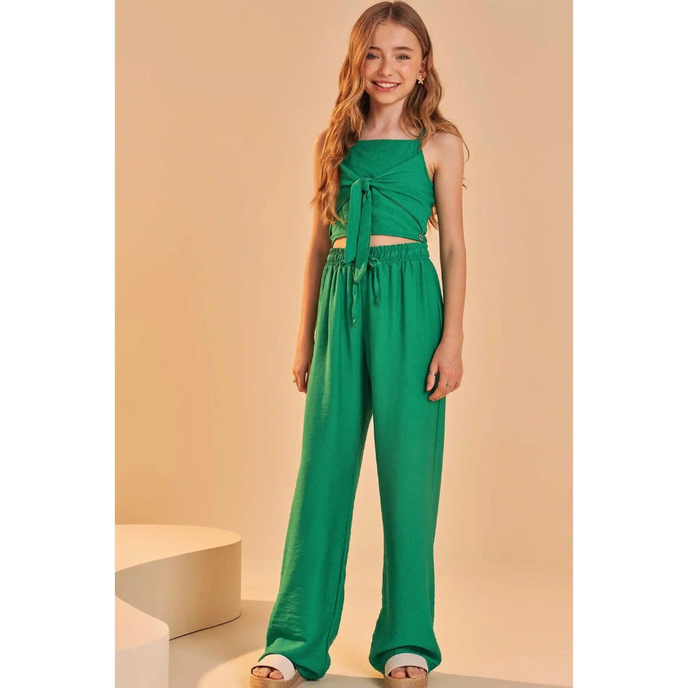 Conjunto de Top Y Pantalon Largo