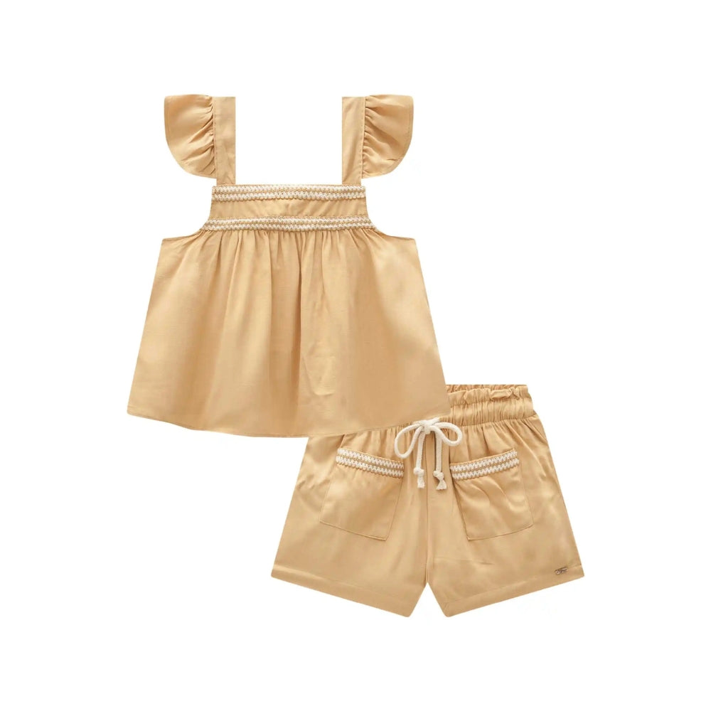 Conjunto de Top y Short