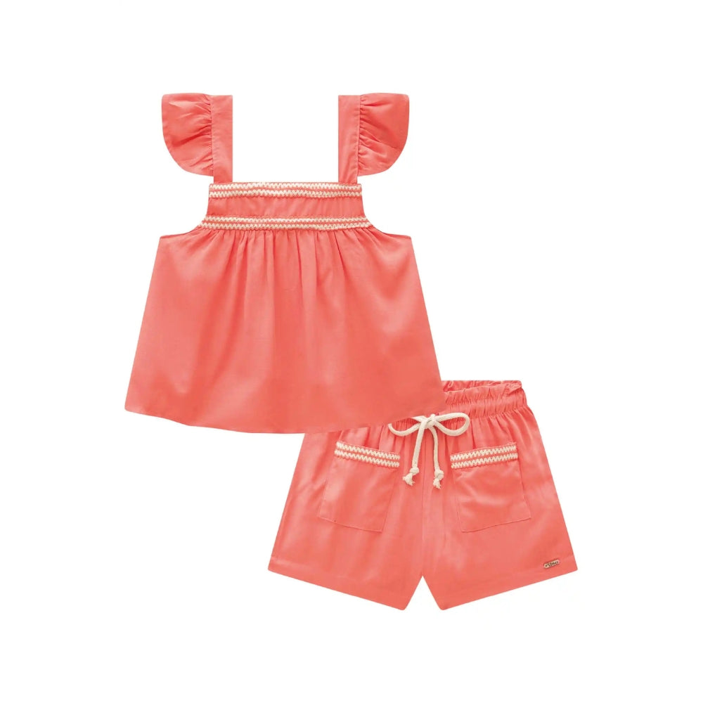 Conjunto de Top y Short